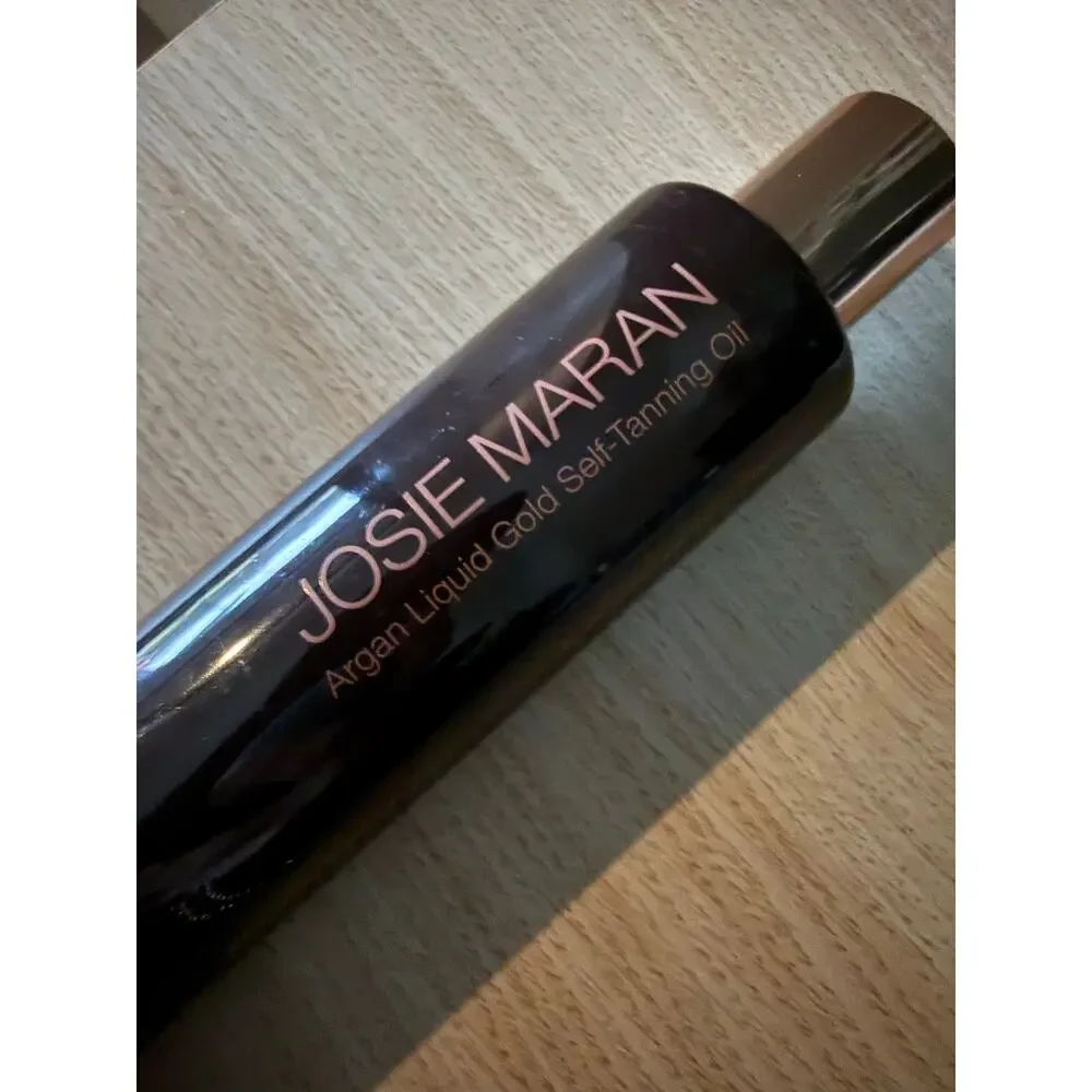 $59 New Josie Maran Argan Liquid Gold Self-Tanning Body Oil Luxury